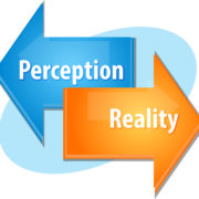 Sarah talks about looking at the perception vs. the reality of work situations.